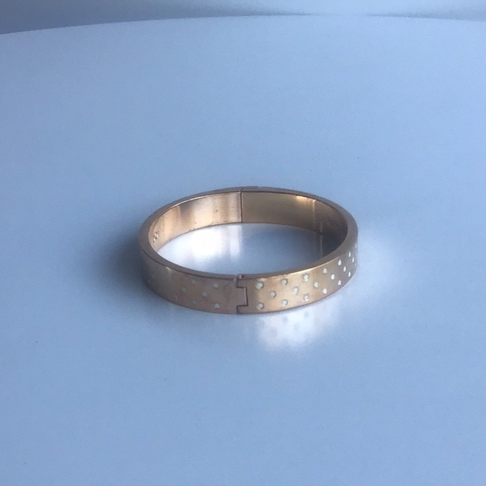 Kate Spade New York gold Gold Polka Dot Bangle bracelet - Picture 3 of 16